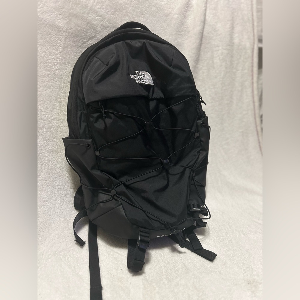 Black North Face Book bag